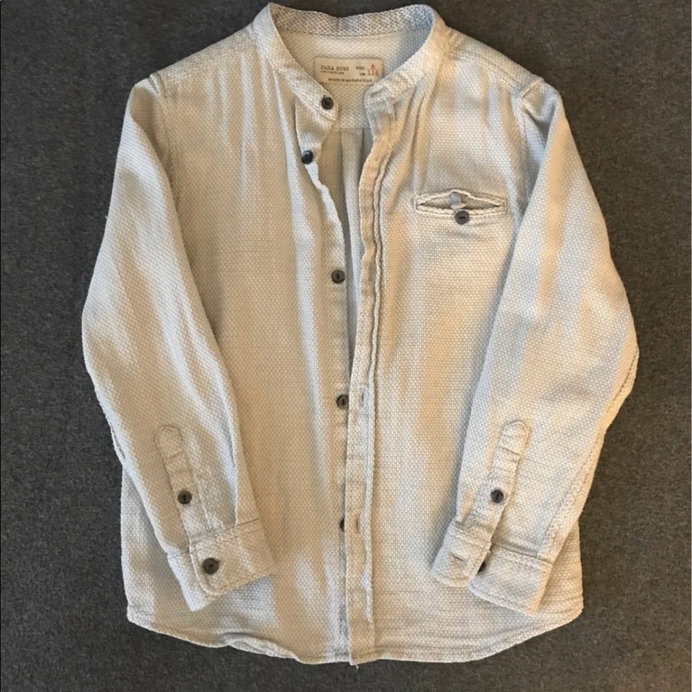 Zara boys shirt size 6